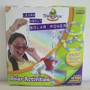 Think Box Activities, Learn About Solar Power, Ages 6-16